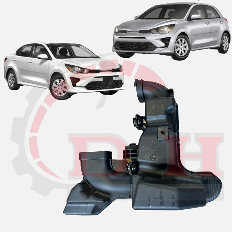 RESONADOR COMPLETO COMPATIBLE KIA RIO 4-5 2018-2023 1