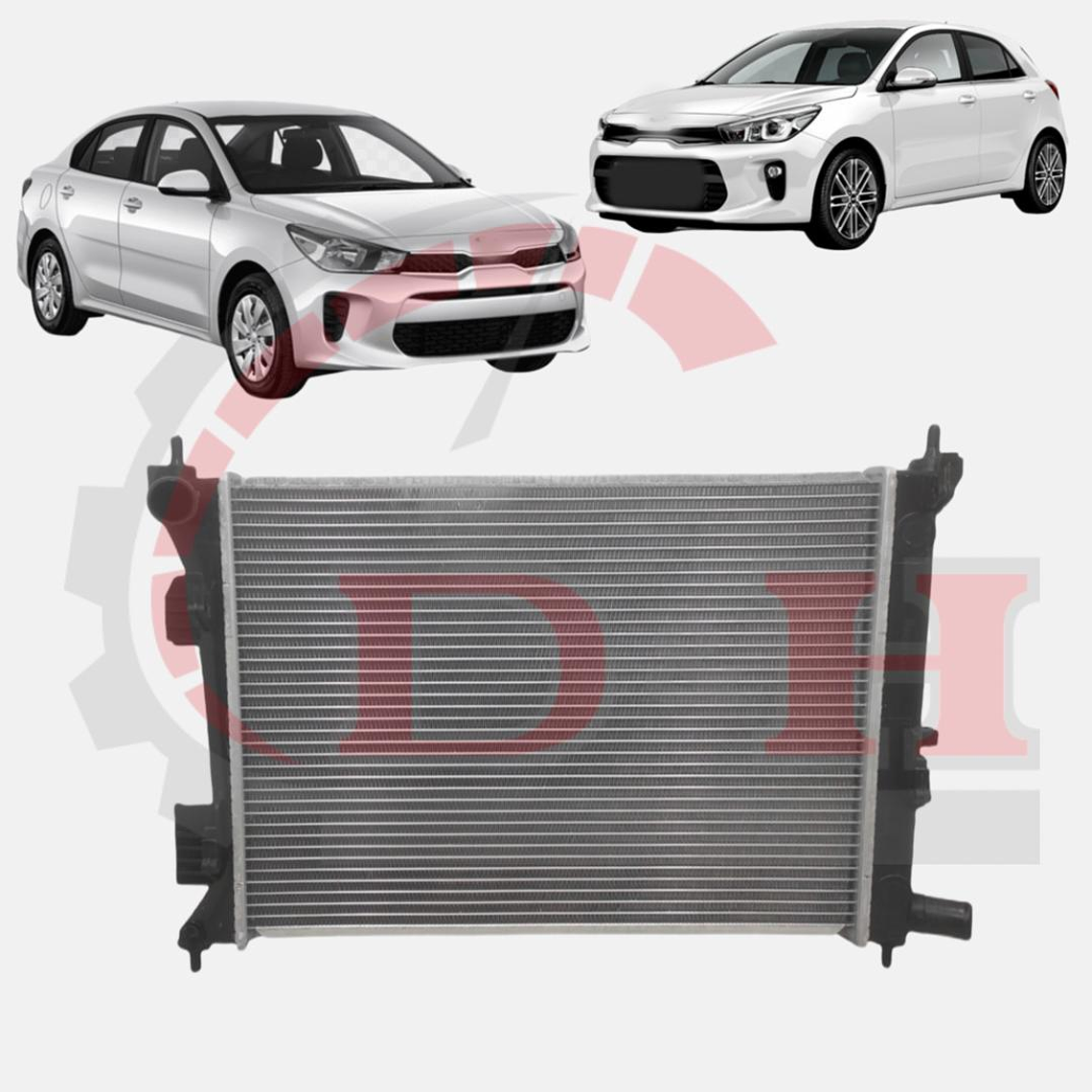 RADIADOR MOTOR MECANICO COMPATIBLE KIA RIO 4-5 2018-2023 1