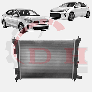 RADIADOR MOTOR MECANICO COMPATIBLE KIA RIO 4-5 2018-2023
