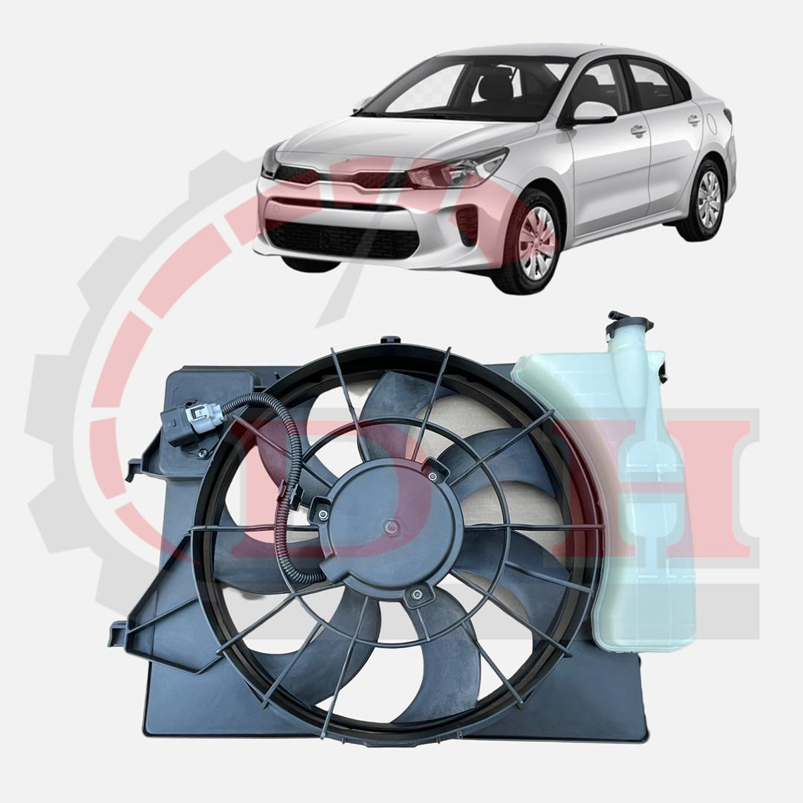 ELECTROVENTILADOR COMPATIBLE KIA RIO 4-5 2018-2023 1