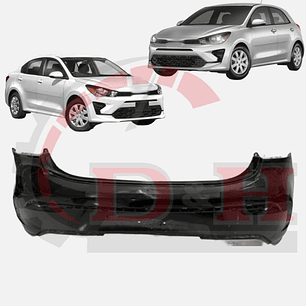 PARACHOQUE TRASERO COMPATIBLE KIA RIO 5 2020-2023