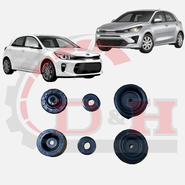 KIT CAZOLETAS +TAPA+ROD COMPATIBLE KIA RIO 4-5 2018-2023 1