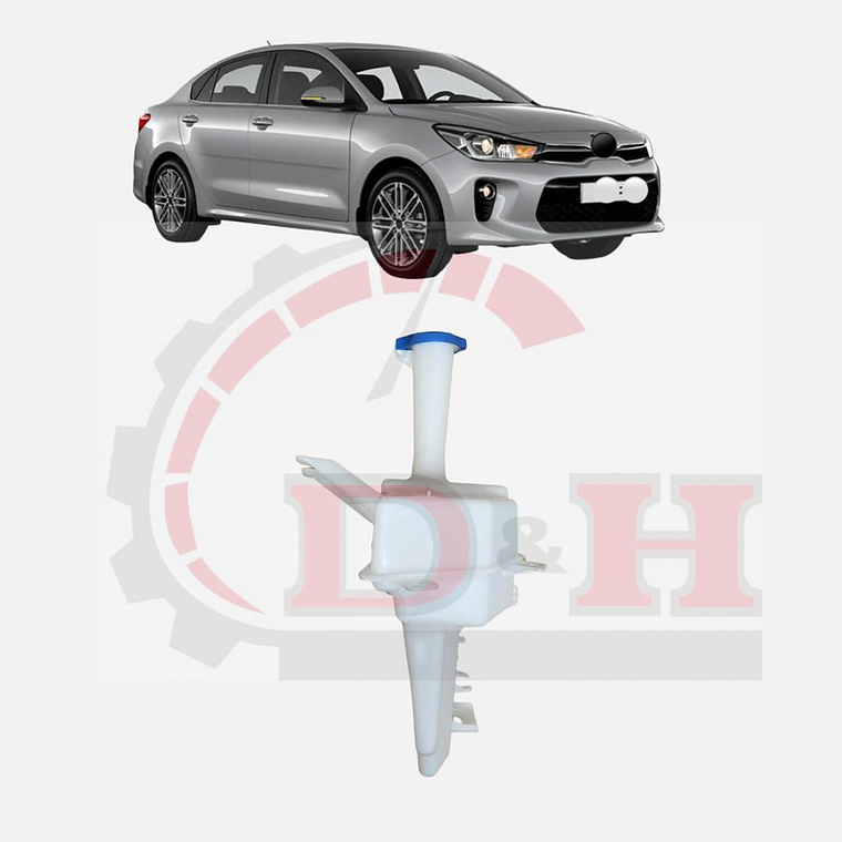 DEPOSITO LIMPIA PARABRISAS COMPATIBLE KIA RIO 4-5 2018-2023 1