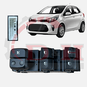 BOTONERA PRINCIPAL COMPATIBLE KIA MORNING 2018-2024