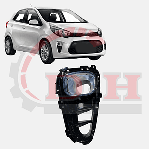 BISEL NEBLINERO IZQUIERDO COMPATIBLE KIA MORNING 2018-2023