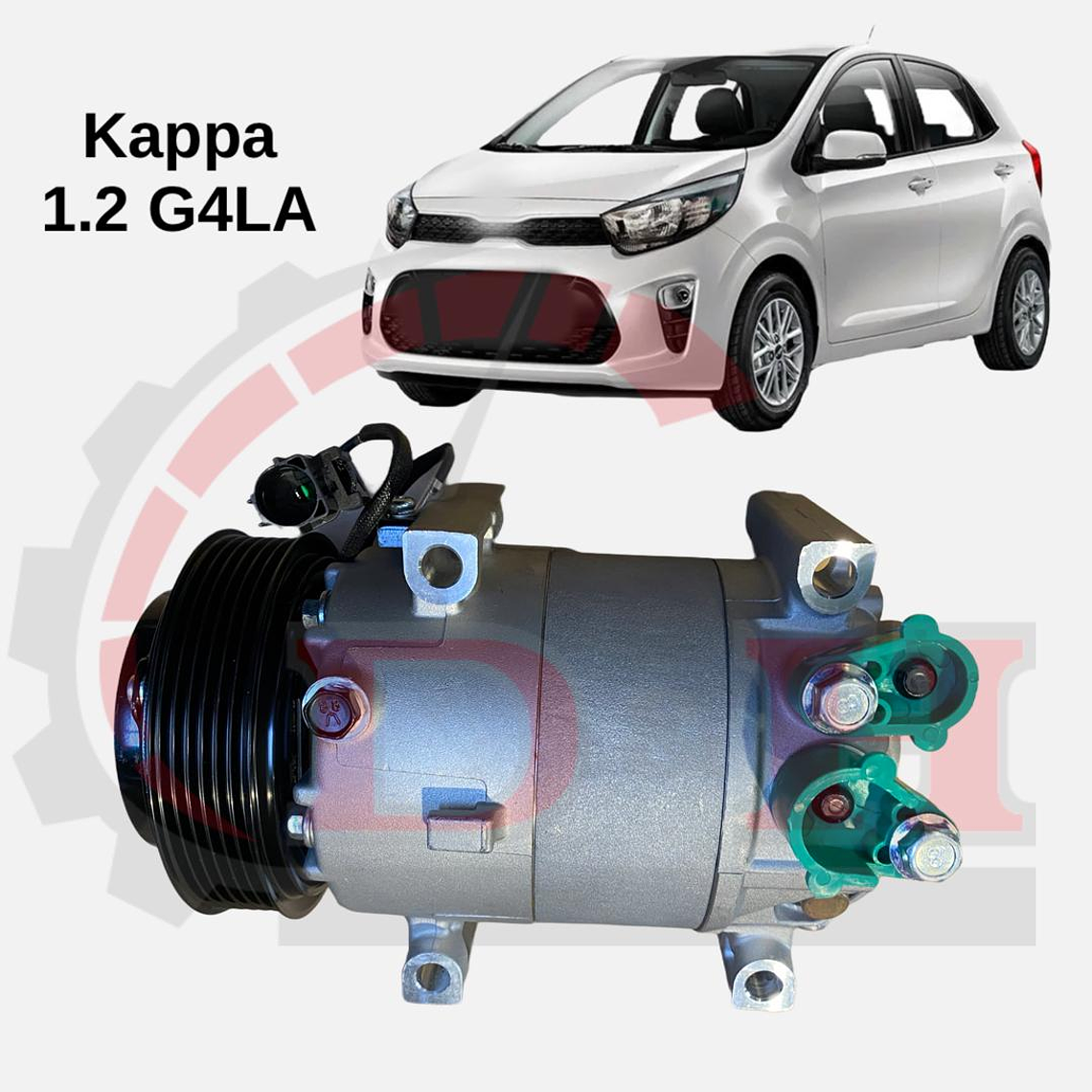 COMPRESOR DE AIRE ACONDICONADO COMPATIBLE KIA MORNING 2018-2023 1