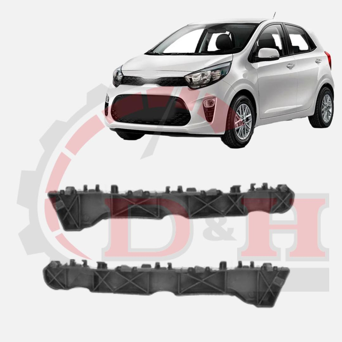 PAR MENSULAS TRASERAS COMPATIBLE KIA MORNING 2018-2023 1