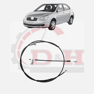 PAR PIOLAS CAPOT COMPATIBLE HYUNDAI ACCENT 2006-2011
