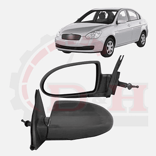 ESPEJO MANUAL IZQUIERDO COMPATIBLE HYUNDAI ACCENT 2006-2011
