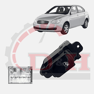 BOTON INDIVIDUAL COMPATIBLE HYUNDAI ACCENT 2006-2011