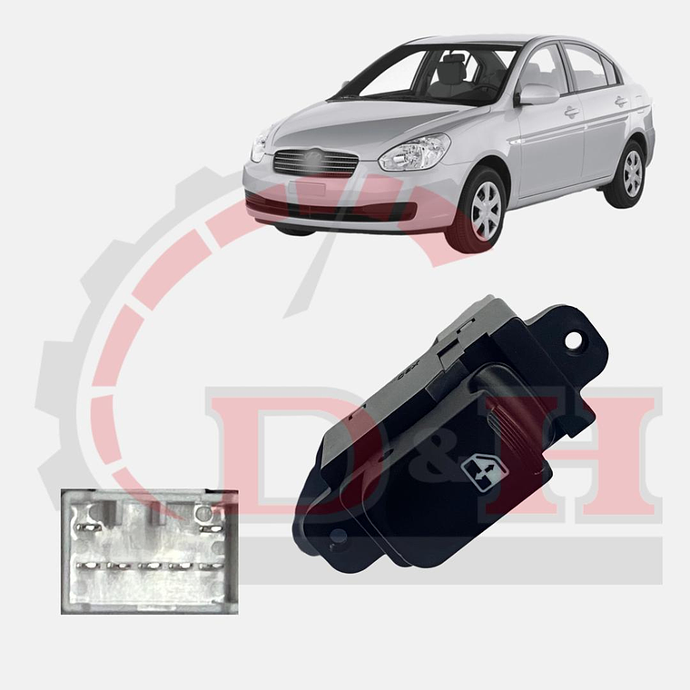 BOTON INDIVIDUAL COMPATIBLE HYUNDAI ACCENT 2006-2011 1
