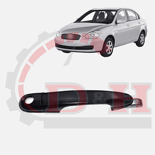 MANILLA EXTERIOR DEL DERECHA COMPATIBLE HYUNDAI ACCENT 2006-2011