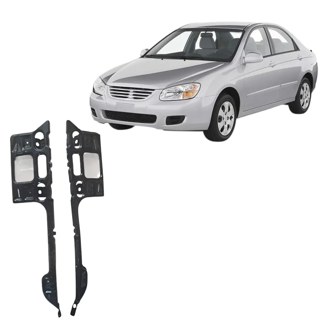 Par ménsulas traseras compatible kia cerato 2007-2011 /2f5 1