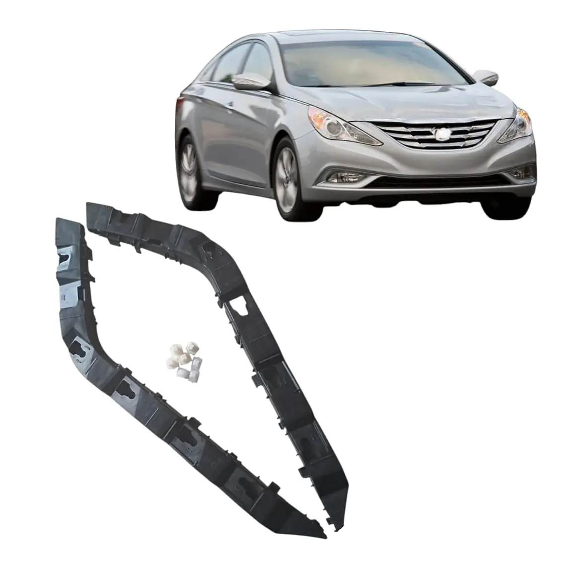 Par ménsulas traseras compatible hyu sonata 2011-2014 /3s 1