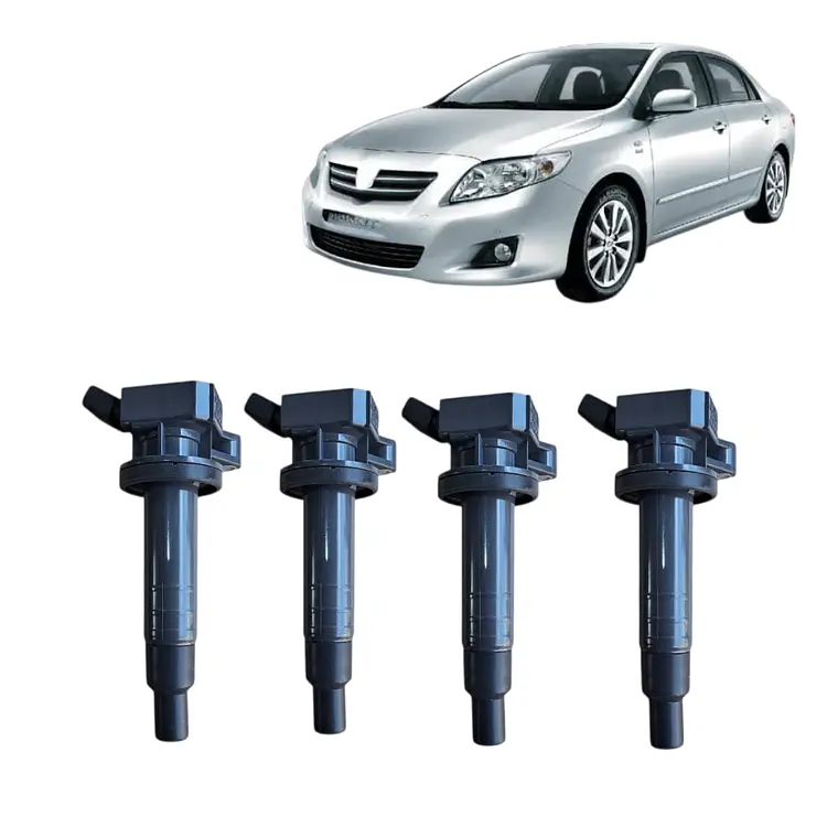 jgo 4 bobinas originales compatibles toyota corolla 1.8 2003-2011 1