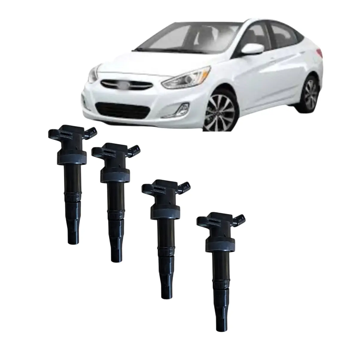 jgo 4 bobinas originales compatibles con hyundai accent rb 1.4 2013-2020 1