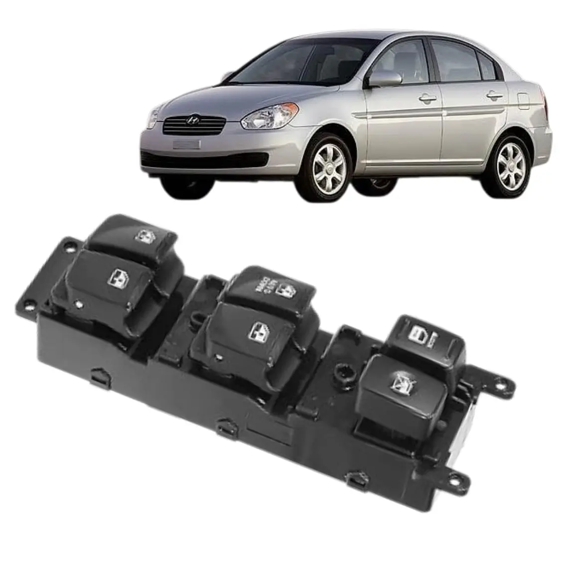 Botonera principal compatible hyu accent 2006-2011 /1e 1