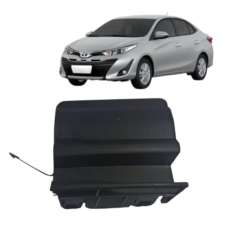 Tapa remolque delantera compatible toyota yaris 2018-2021 1