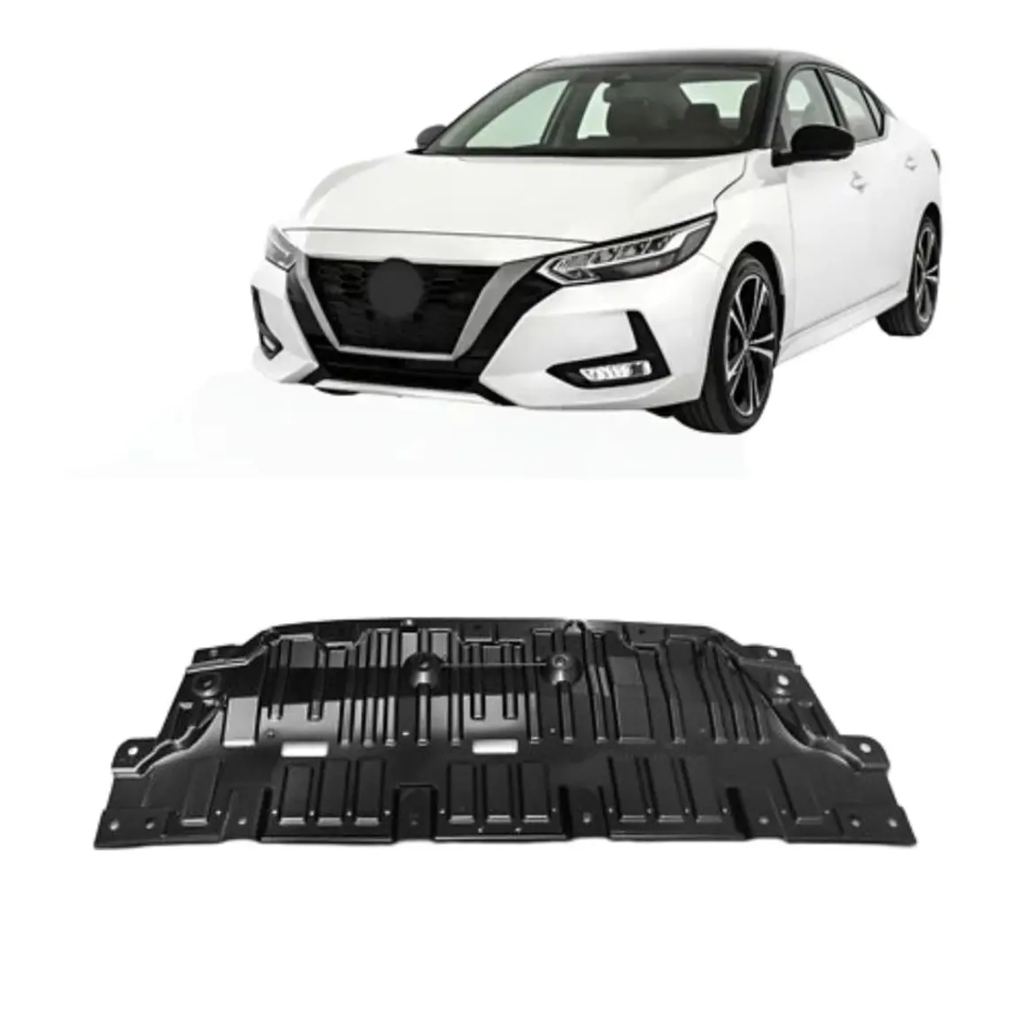 cubre carter compatible nissan sentra 2020-2025 /6l 1