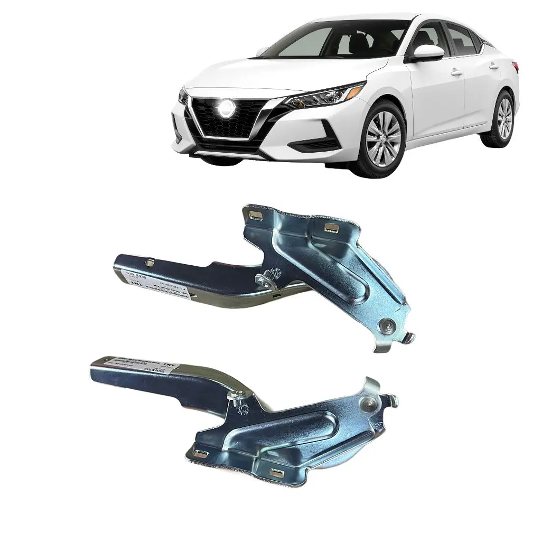 Par Bisagras Capot Compatible Nissan Sentra 2020-2025 /6bl 1
