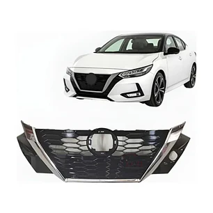 Mascara Central Cromada Compatible Nissan Sentra 2020-2025