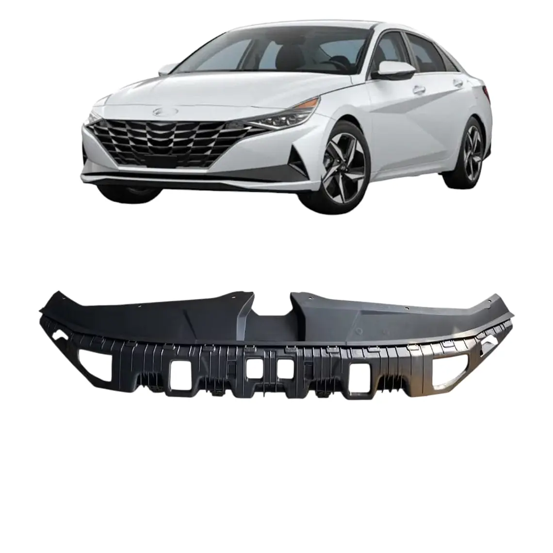 Cubierta Cubre chapa compatible hyundai elantra 2021-2024 /aa 1