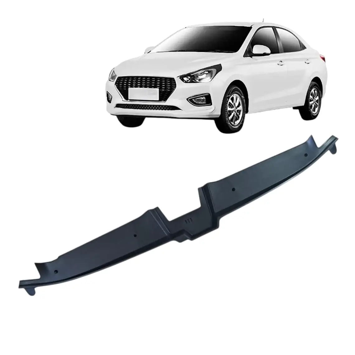 Cubierta Cubre chapa compatible hyundai verna 2020-2023 /d0 1