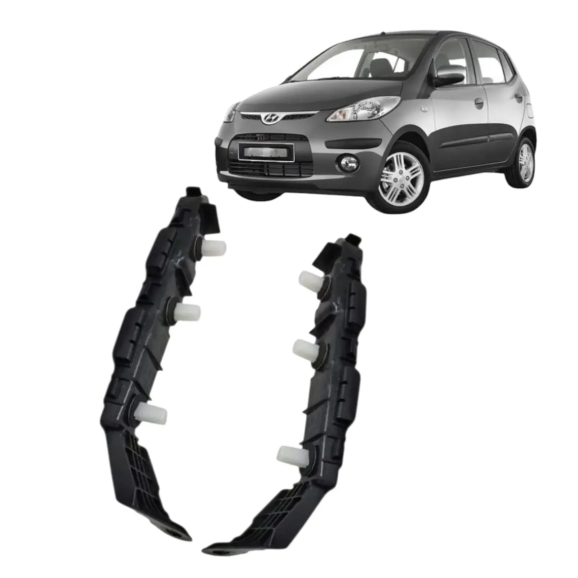 Par ménsulas traseras compatible hyundai i10 2007-2011 /0x 1