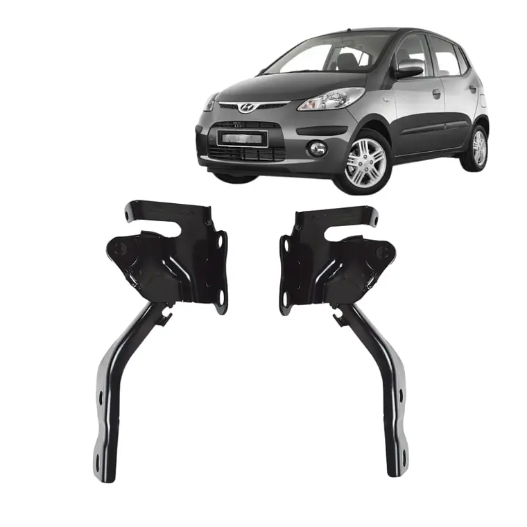 Par bisagras capot compatible hyundai i10 2007-2011 /0x 1