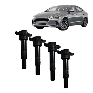Jgo 4 Bobinas Orig Compatible Hyun Elantra 2.0 2016-2019 /2e