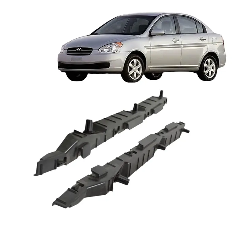Par Ménsulas Traseras Compatible Hyundai Accent 2006-2011 /1e 1