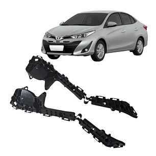 Par Ménsulas Traseras Compatible Toyota Yaris Sdn 2019-2023