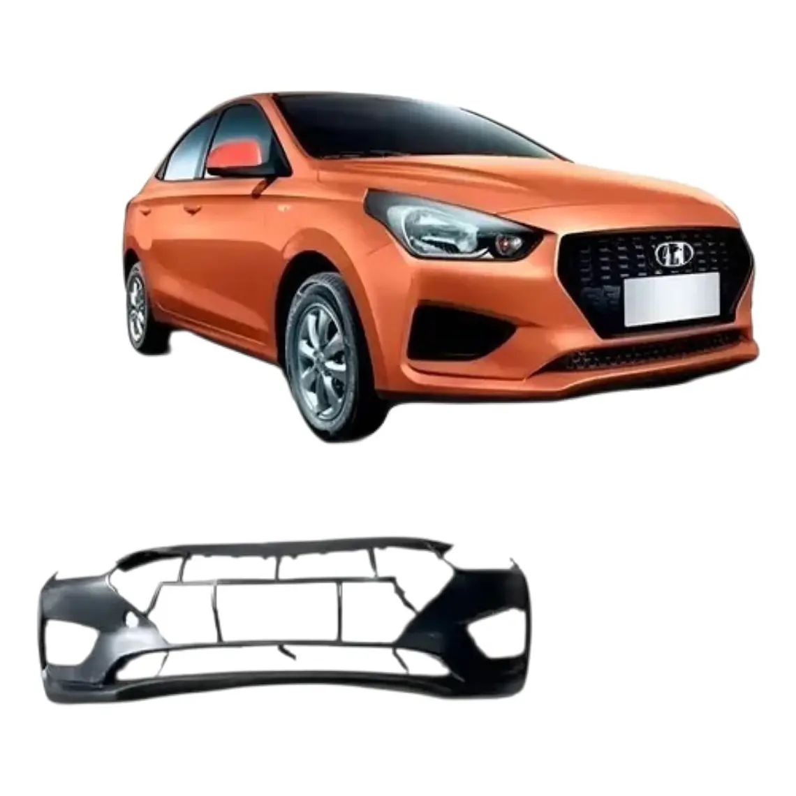 PARACHOQUE DELANTERO HYUNDAI VERNA 2020-2023 1