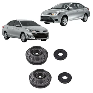 Par Cazoletas + Rodamientos Compatible Toyo Yaris 2014-2023