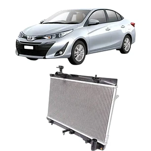 Radiador Motor Mecanico Compatible Toyota Yaris 2018-2021