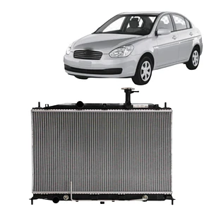Radiador Motor Automatico Compatible Hyun Accent 2006-2011