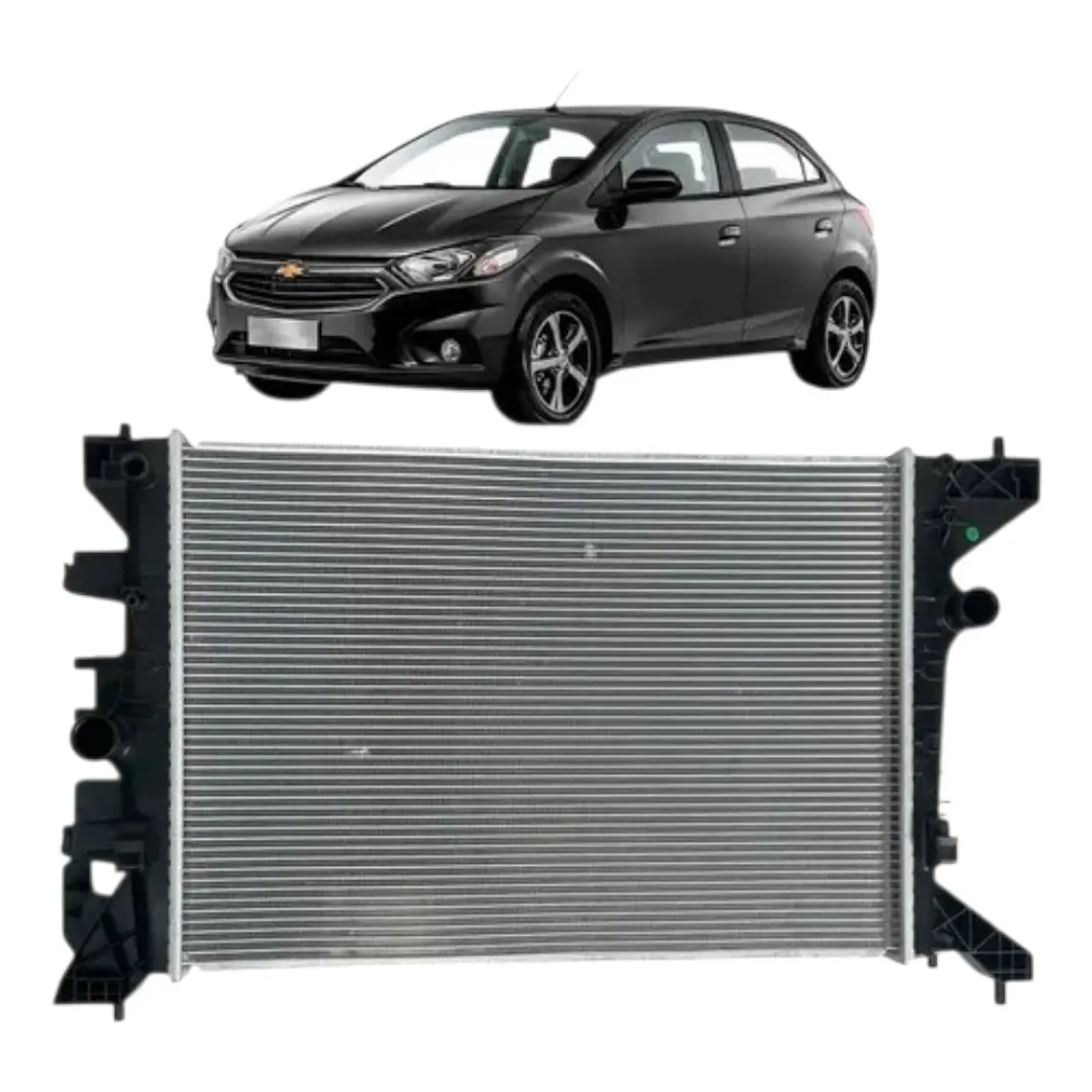 Radiador Motor Mecanico Compatible Chevr Onix 1.4 2017-2019 1