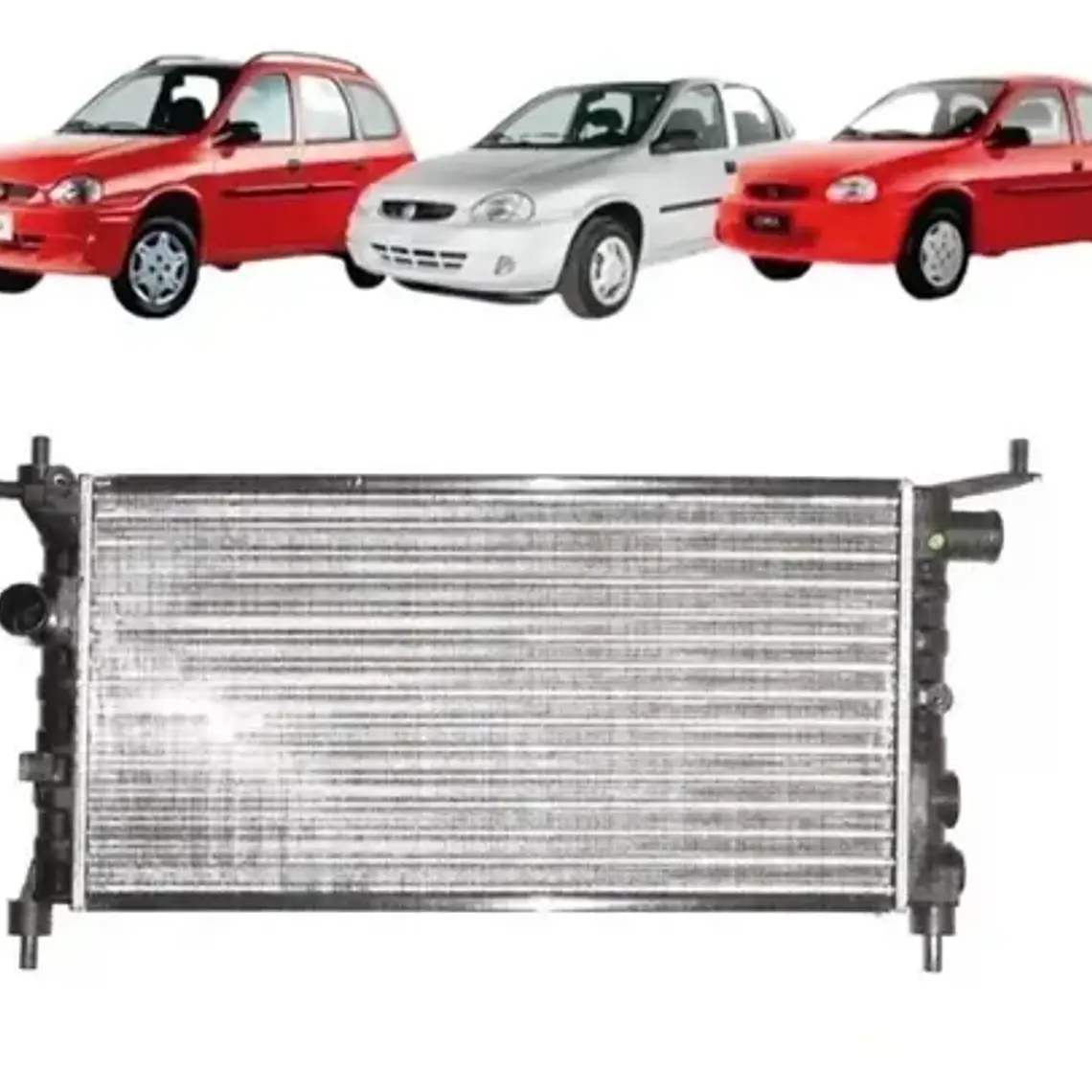 Radiador Motor Mecanico Compatible Chevr Corsa 1993-2008 1