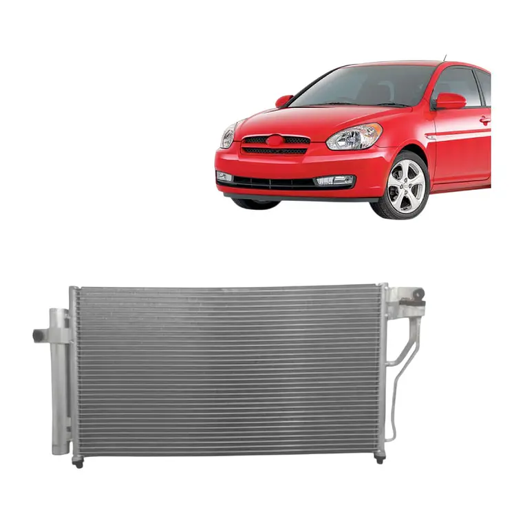 Condensador Aire A/c Compatible Hyun New Accent 2006-2011 1