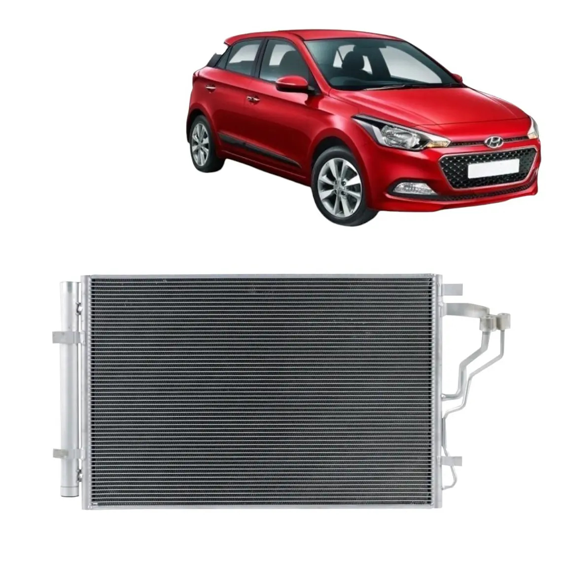 Condensador Aire A/c Compatible Hyun I30 2012-2016 1
