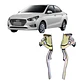 Par Bisagras Capot Compatible Hyun Verna 2020-2023 - Miniatura 1