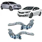 Par Bisagras Capot Compatible Kia Cerato 2013-2018 - Miniatura 1
