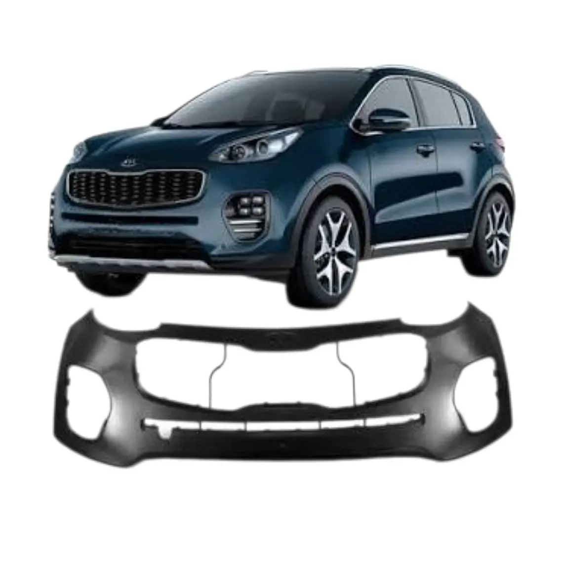 Parachoque Delantero Compatible Kia Sportage 2016-2017 1