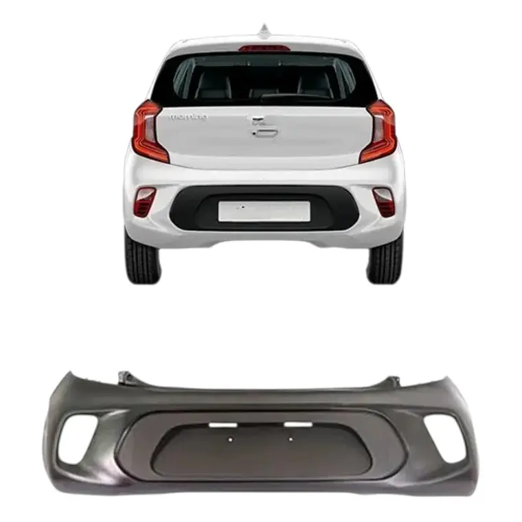 Parachoque Trasero Compatible Kia Morning 2018-2023 2