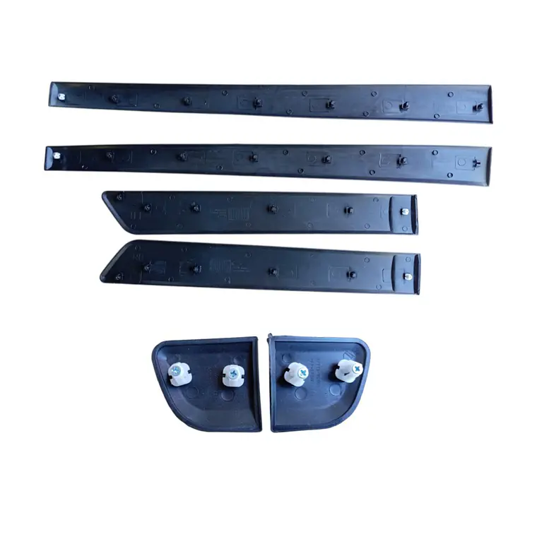 Set Moldura Puertas Compatible Kia Rio Jb 2006-2009 2