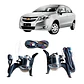 Kit Neblineros Completo Compatible Chevrolet Sail 2011-2017 - Miniatura 1