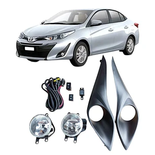 Kit Neblineros Completo Compatible Toyota Yaris 2018-2021