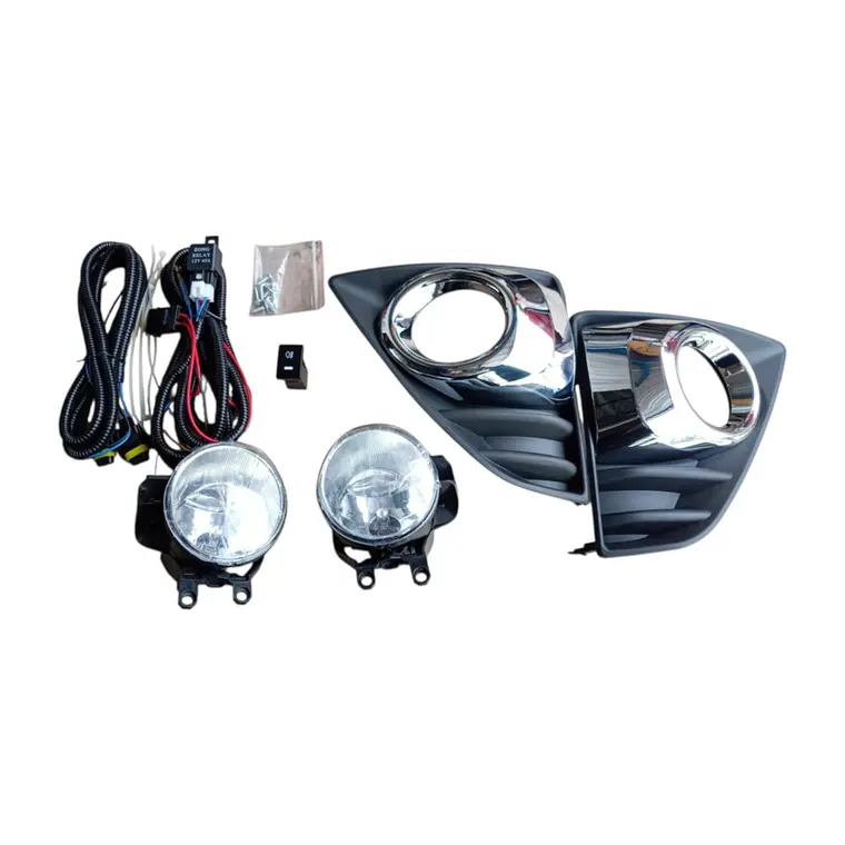 Kit Neblineros Completo Compatible Toyota Yaris Sport 14-17 2