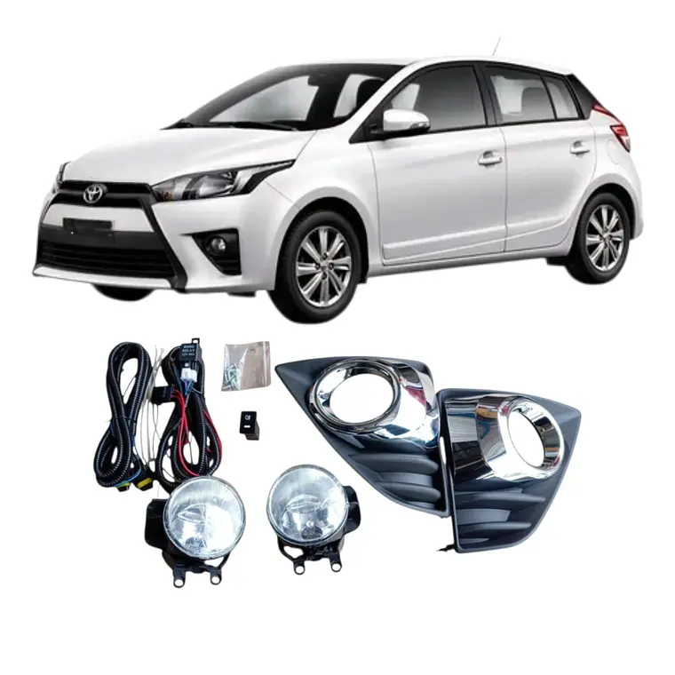 Kit Neblineros Completo Compatible Toyota Yaris Sport 14-17 1