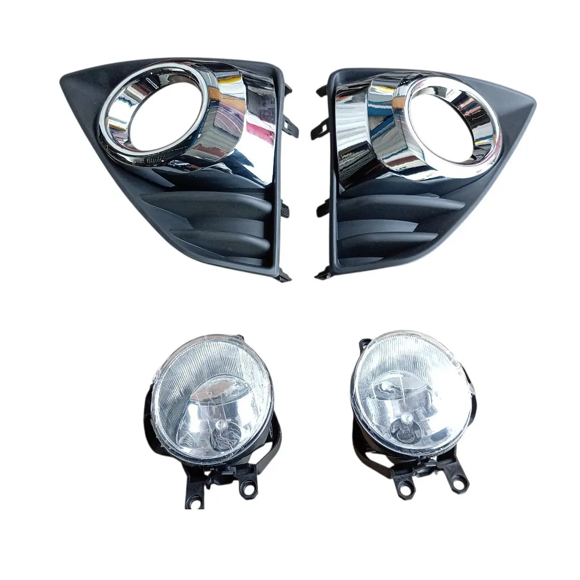 Kit Neblineros Completo Compatible Toyota Yaris Sport 14-17 4